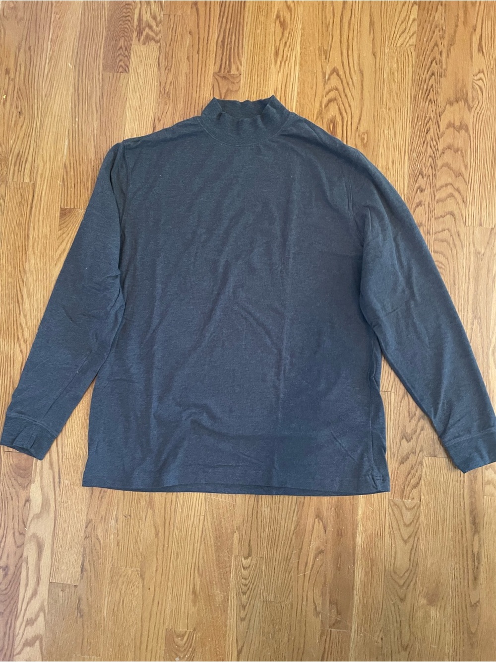 Saddlebred Men's Charcoal Turtleneck Sweater, L - Picture 5 of 7